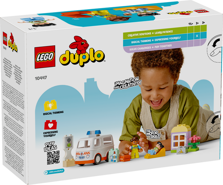 לגו DUPLO® - אמבולנס ונהג (10447)-2