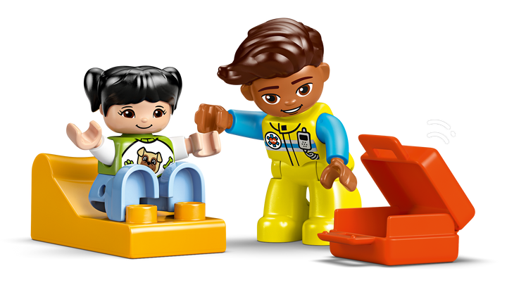 לגו DUPLO® - אמבולנס ונהג (10447)-3