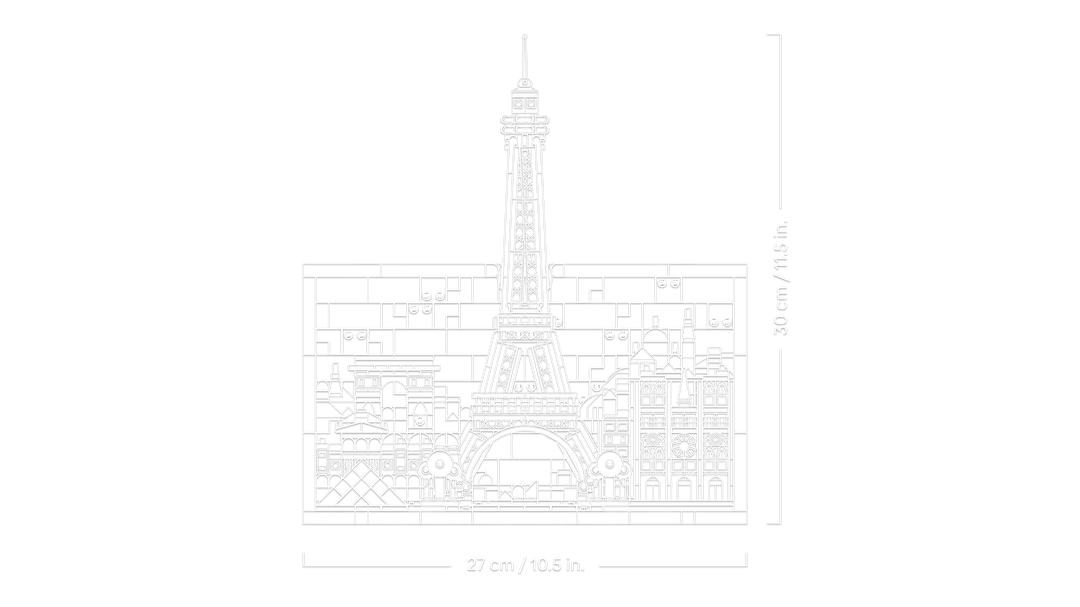 לגו Architecture - פריז – עיר האהבה (21064)-3