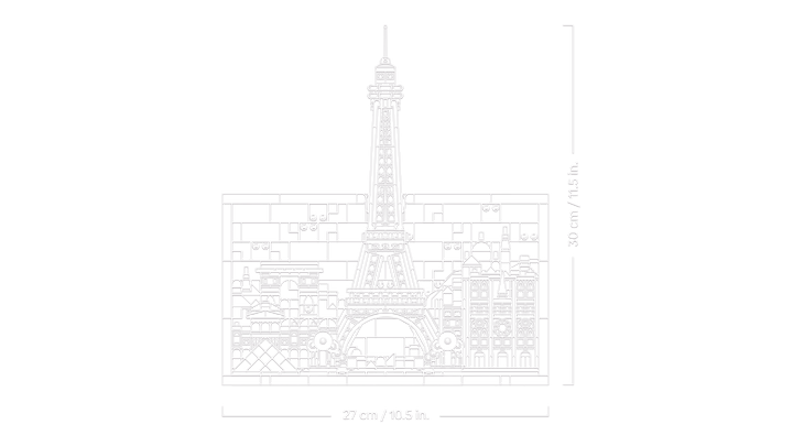 לגו Architecture - פריז – עיר האהבה (21064)-4