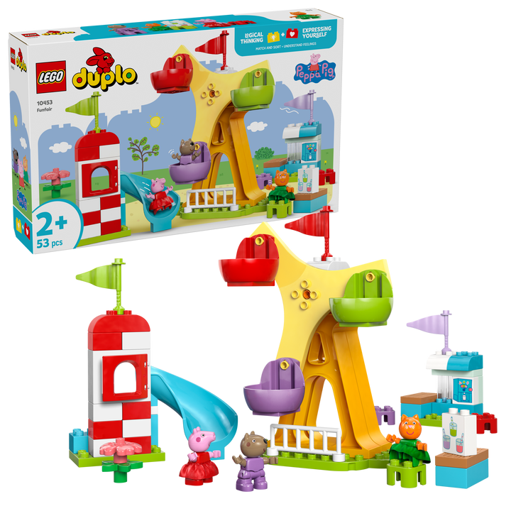 לגו DUPLO® - יריד שעשועים (10453)-2