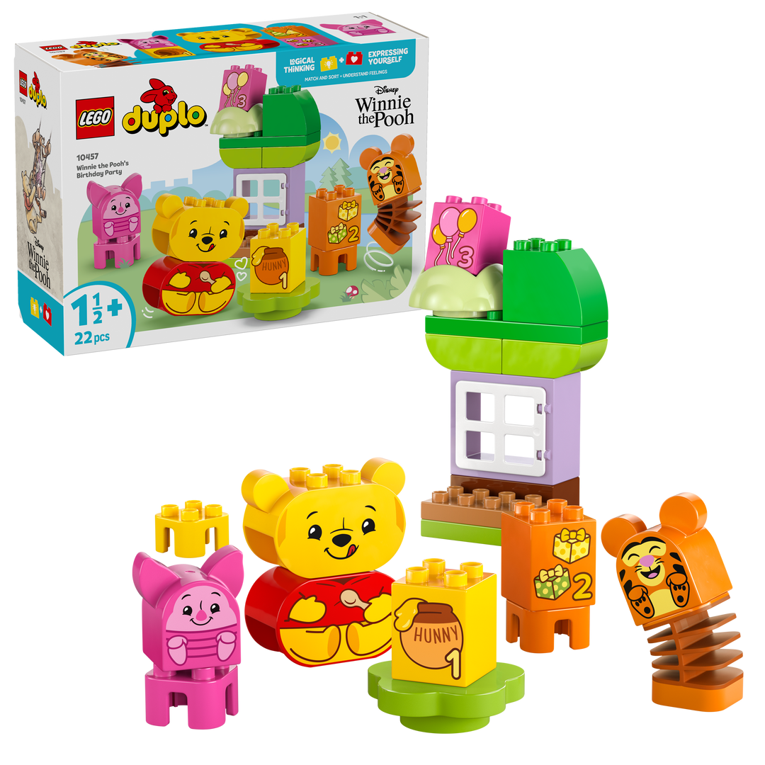 לגו DUPLO® │ Disney - מסיבת יום ההולדת של פו הדוב (10457)-1