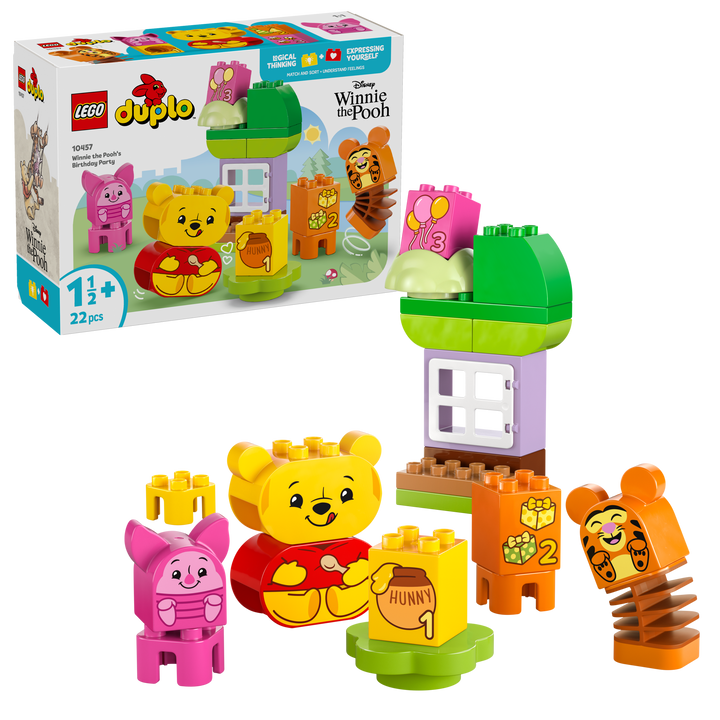 לגו DUPLO® │ Disney - מסיבת יום ההולדת של פו הדוב (10457)-2