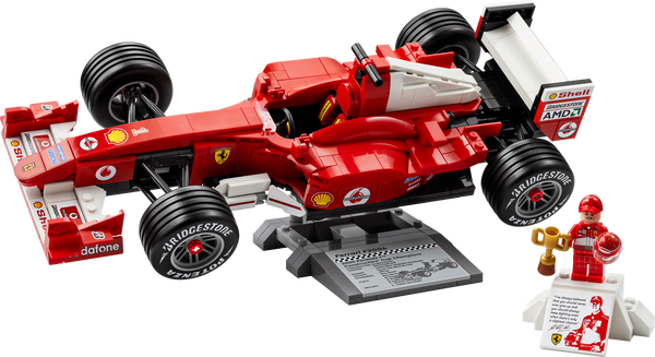 לגו Icons - Ferrari F2004 ו-Michael Schumacher (11375)
