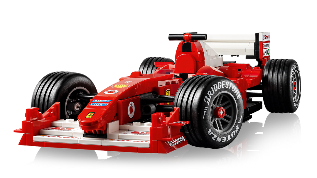 לגו Icons - Ferrari F2004 ו-Michael Schumacher (11375)-1