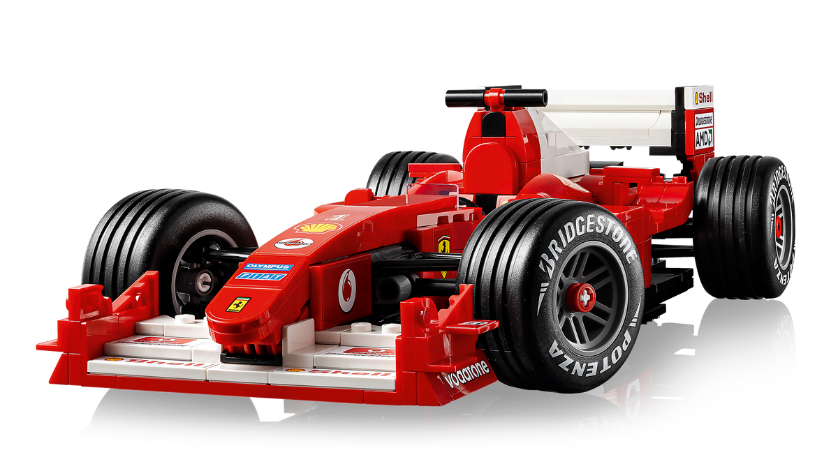 לגו Icons - Ferrari F2004 ו-Michael Schumacher (11375)-2