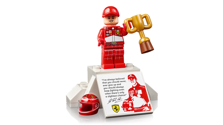 לגו Icons - Ferrari F2004 ו-Michael Schumacher (11375)-3