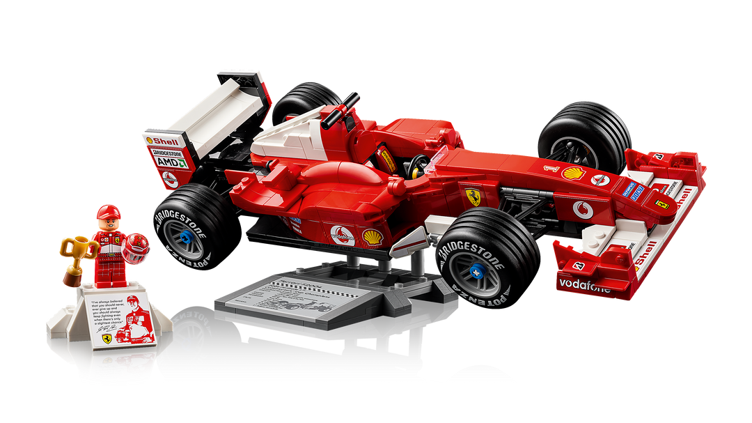 לגו Icons - Ferrari F2004 ו-Michael Schumacher (11375)-3