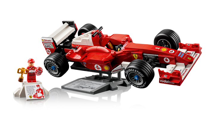 לגו Icons - Ferrari F2004 ו-Michael Schumacher (11375)-4