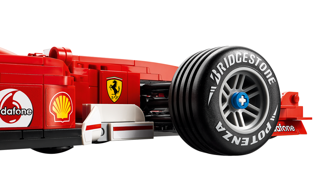 לגו Icons - Ferrari F2004 ו-Michael Schumacher (11375)-4