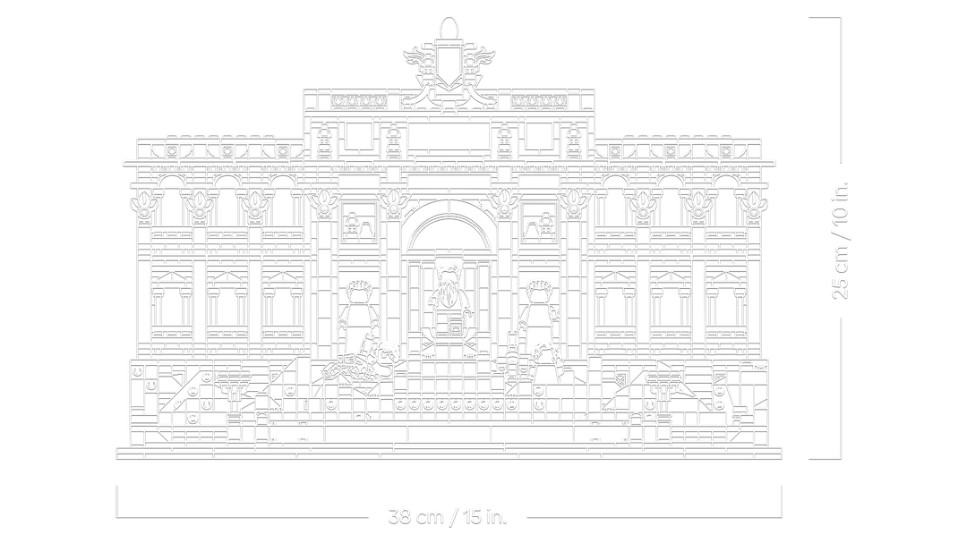 לגו Architecture - מזרקת טרווי (21062)-5
