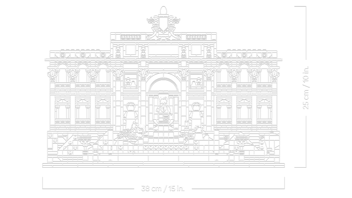 לגו Architecture - מזרקת טרווי (21062)-6