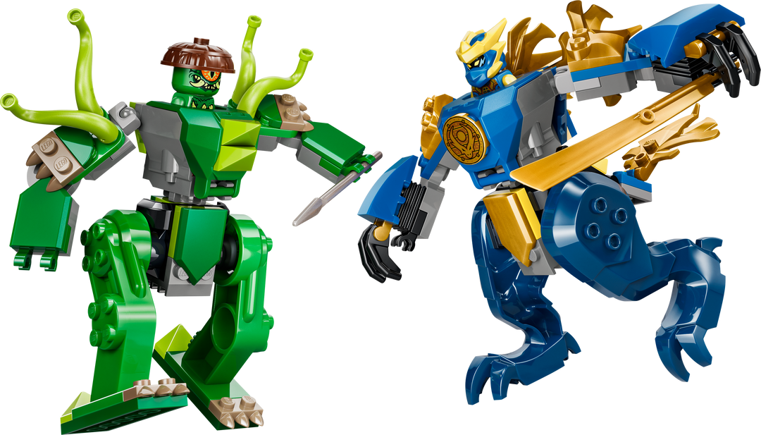 לגו NINJAGO® - רובוט הדרקון של ג‘יי בקרב (71853)-0