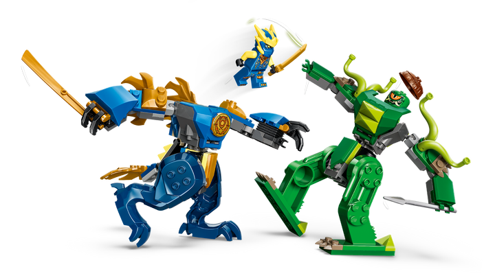 לגו NINJAGO® - רובוט הדרקון של ג‘יי בקרב (71853)-4