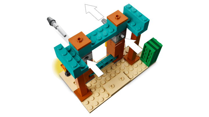 לגו Minecraft® - סיירת המדבר של האילג'רים (21267)-4