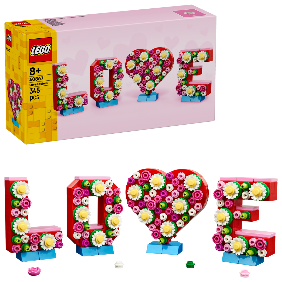 לגו Iconic - אותיות האהבה (40867)-2