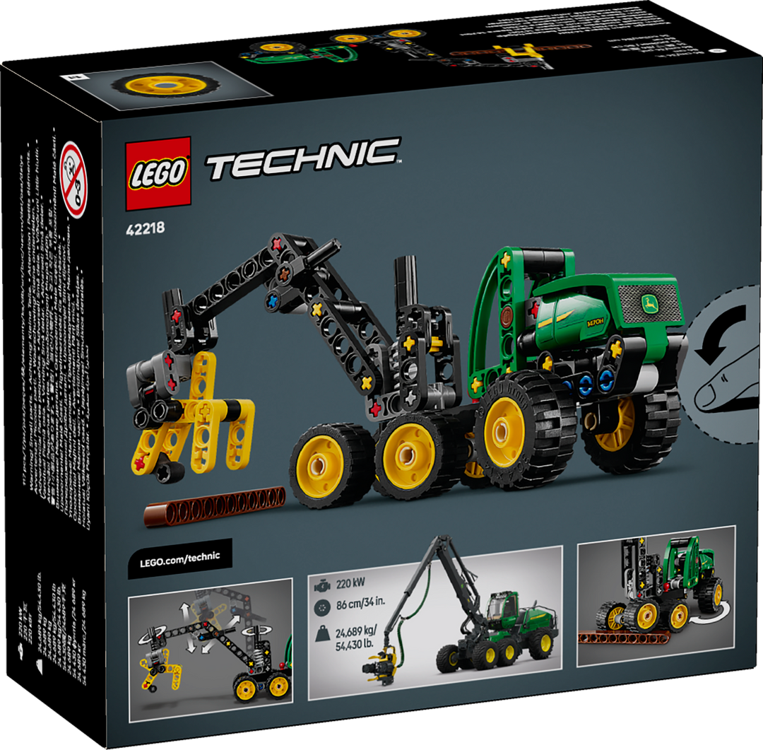 לגו Technic - רכב יערנות כבד John Deere 1470H (42218)-3