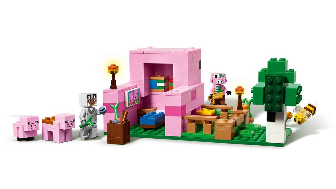 לגו Minecraft® - הבית של חזרזיר (21268)-1