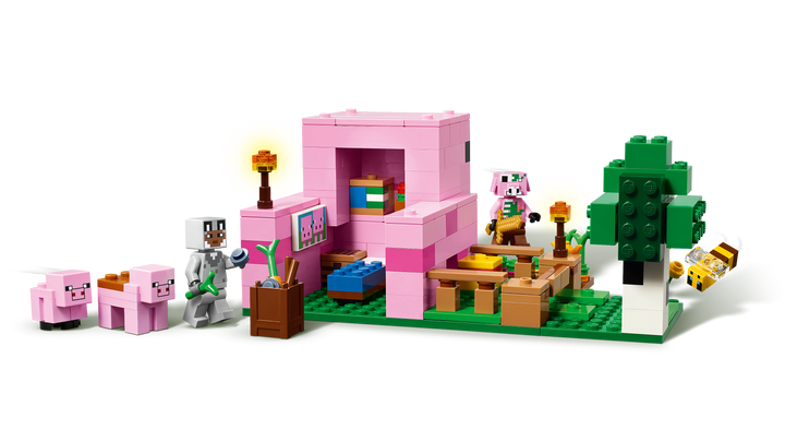 לגו Minecraft® - הבית של חזרזיר (21268)-2