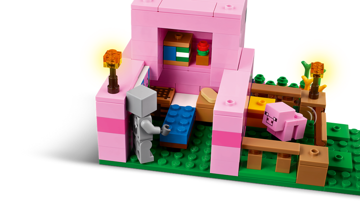 לגו Minecraft® - הבית של חזרזיר (21268)-4