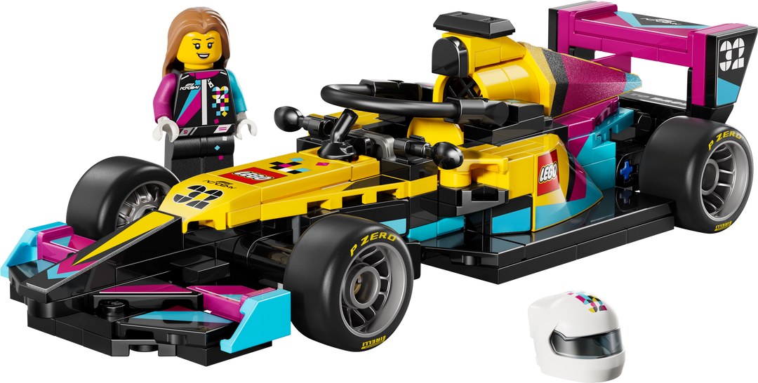 לגו Speed Champions - מכונית מרוץ ™F1 ACADEMY של ®LEGO (77258)-1