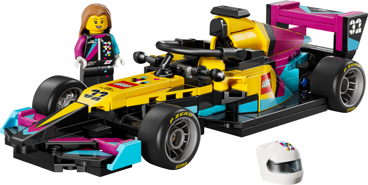 לגו Speed Champions - מכונית מרוץ ™F1 ACADEMY של ®LEGO (77258)-1