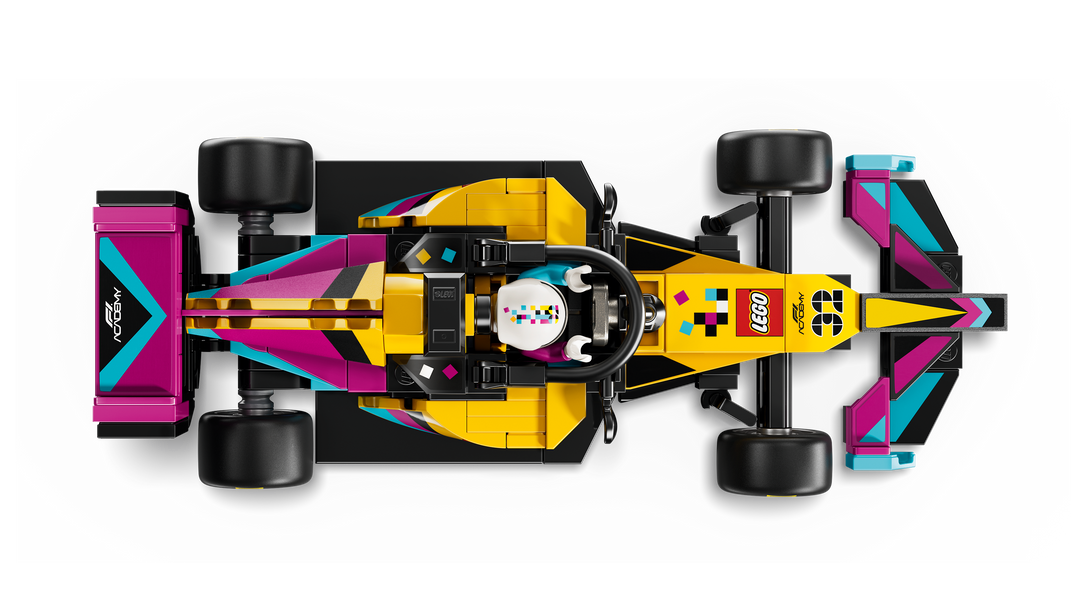 לגו Speed Champions - מכונית מרוץ ™F1 ACADEMY של ®LEGO (77258)-6