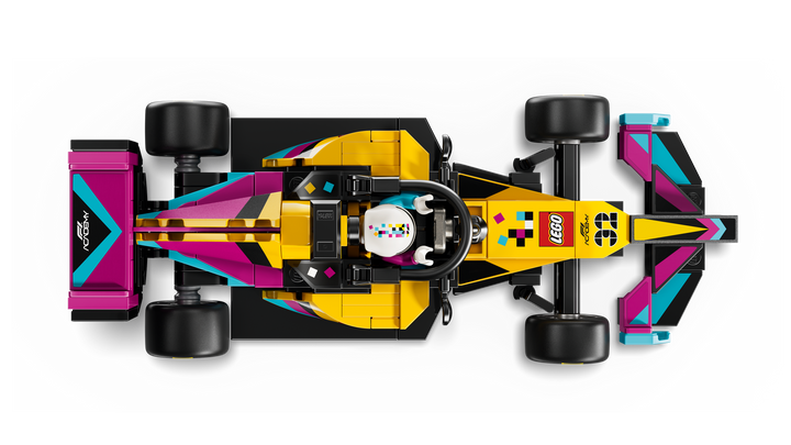 לגו Speed Champions - מכונית מרוץ ™F1 ACADEMY של ®LEGO (77258)-7