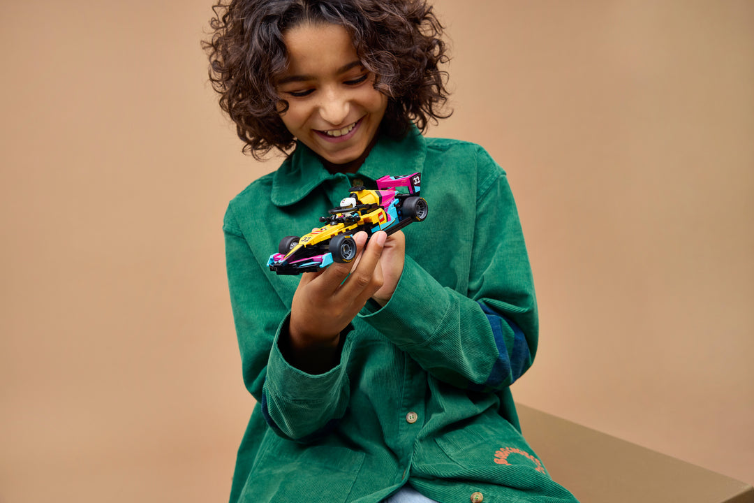 לגו Speed Champions - מכונית מרוץ ™F1 ACADEMY של ®LEGO (77258)-8