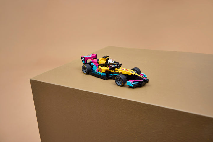 לגו Speed Champions - מכונית מרוץ ™F1 ACADEMY של ®LEGO (77258)-11