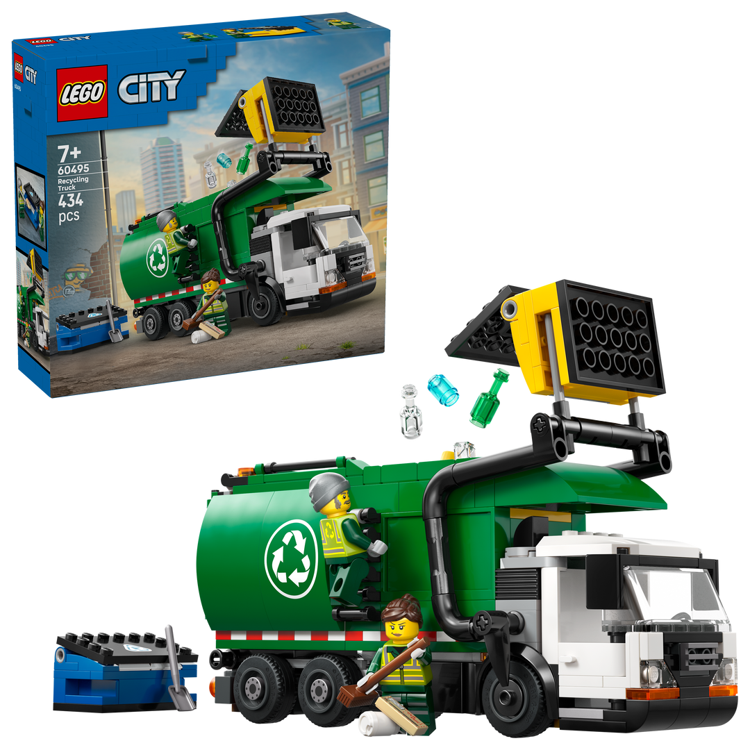 לגו City - משאית מחזור (60495)-1