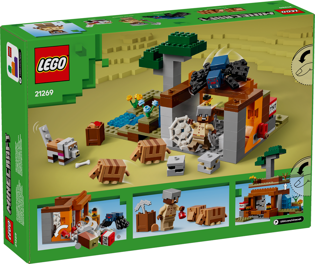 לגו Minecraft® - מסע כרייה עם הארמדיל (21269)-8