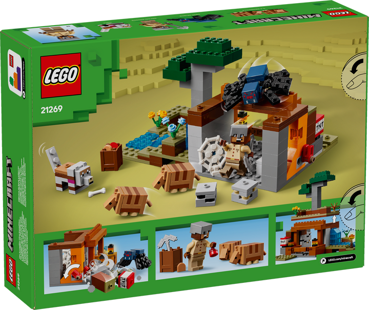 לגו Minecraft® - מסע כרייה עם הארמדיל (21269)-9