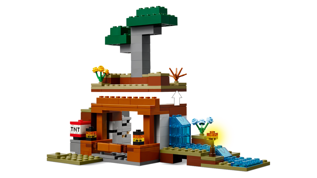 לגו Minecraft® - מסע כרייה עם הארמדיל (21269)-4