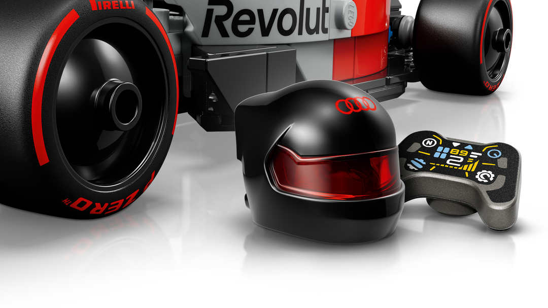 לגו Speed Champions - מכונית מרוץ Audi Revolut F1® Team R26 (77259)-5