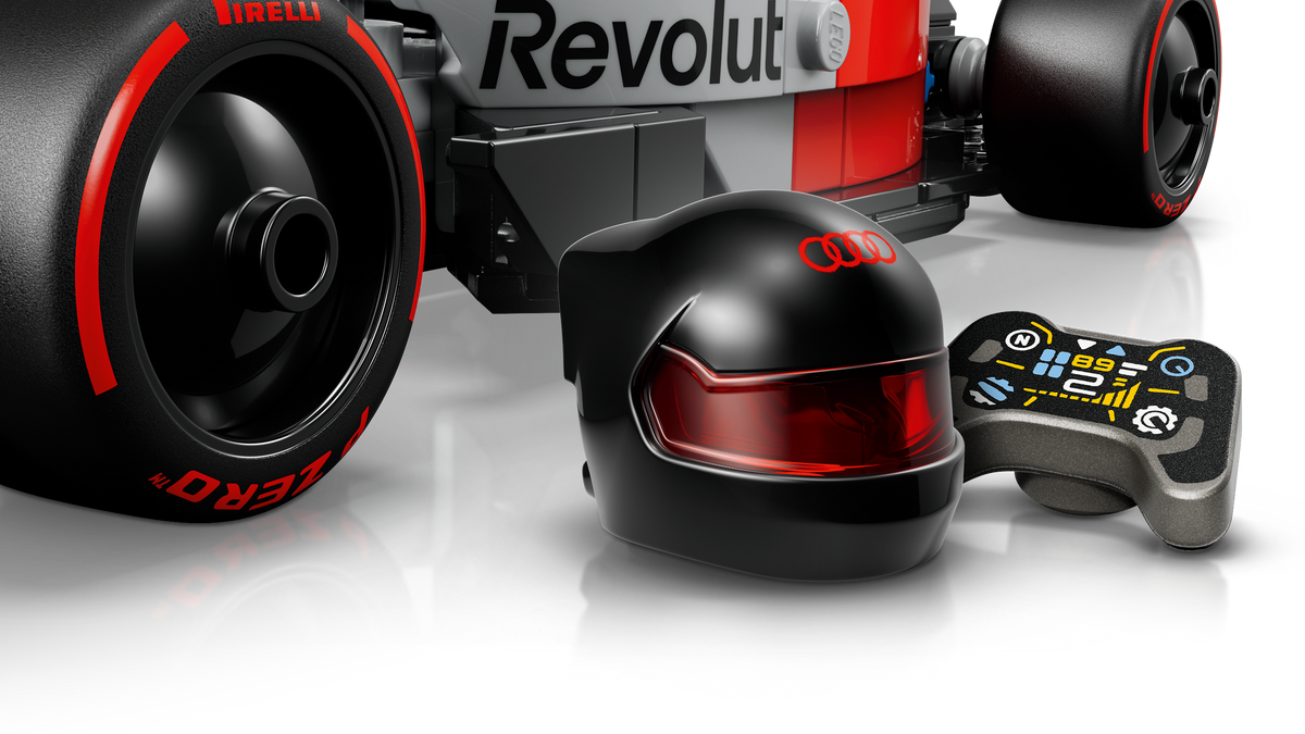 לגו Speed Champions - מכונית מרוץ Audi Revolut F1® Team R26 (77259)-5