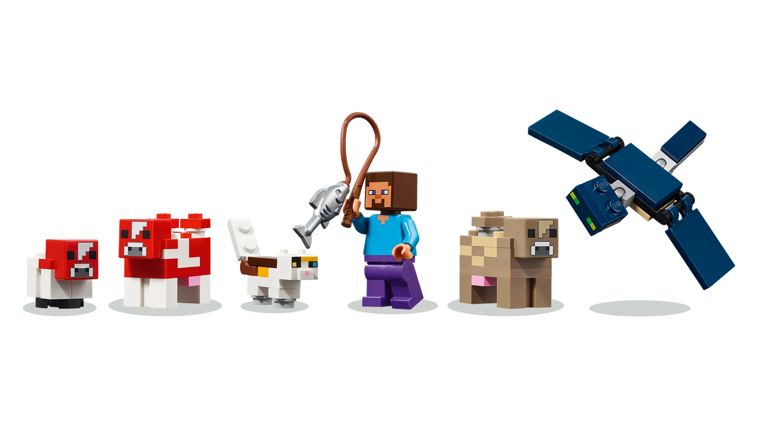 לגו Minecraft® - בית ה-Mooshroom (21270)-1