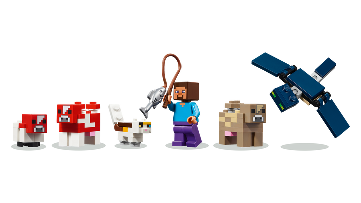 לגו Minecraft® - בית ה-Mooshroom (21270)-1