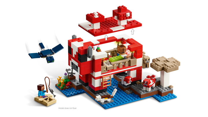 לגו Minecraft® - בית ה-Mooshroom (21270)-2