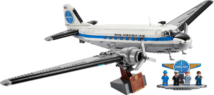 לגו Icons - מטוס הנוסעים ®Douglas™ DC-3™ PAN AM (11378)-1