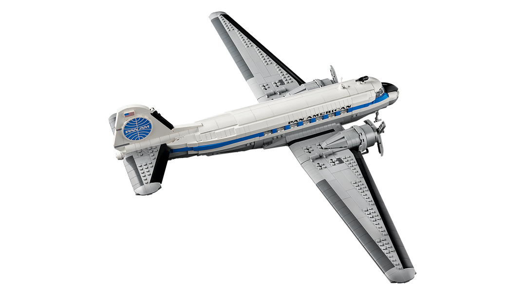 לגו Icons - מטוס הנוסעים ®Douglas™ DC-3™ PAN AM (11378)-3