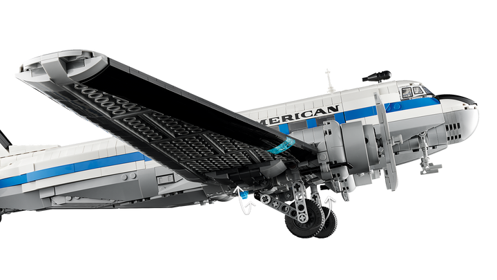 לגו Icons - מטוס הנוסעים ®Douglas™ DC-3™ PAN AM (11378)-7