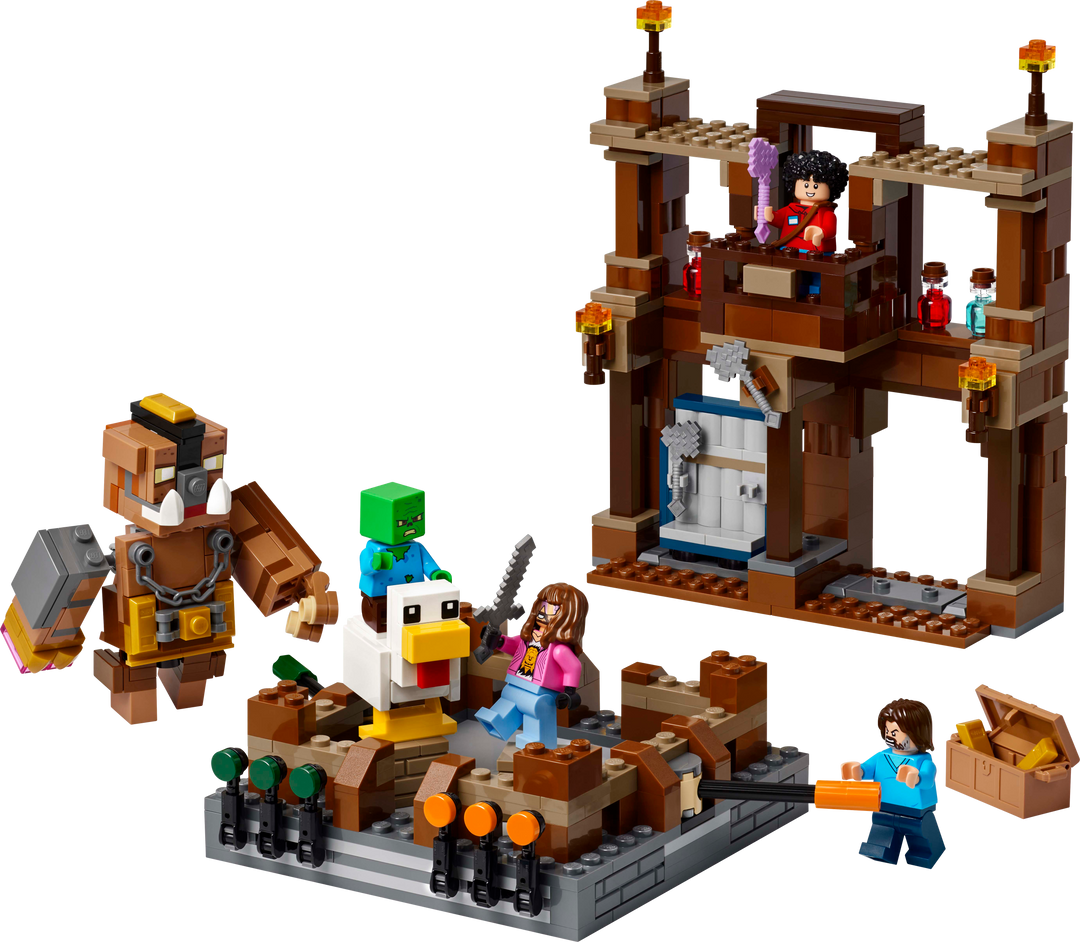 לגו Minecraft® - זירת הקרב באחוזת היער וודלנד (21272)-1