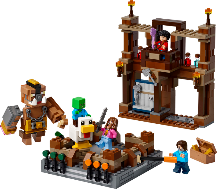 לגו Minecraft® - זירת הקרב באחוזת היער וודלנד (21272)-1