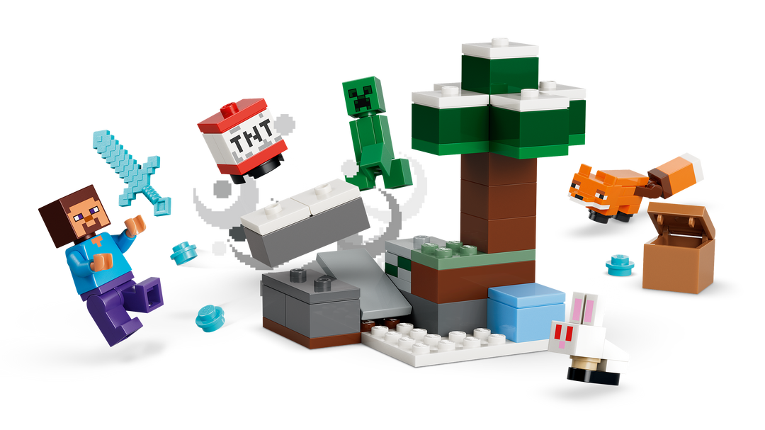 לגו Minecraft® - ההרפתקה של סטיב בטייגה (21583)-4