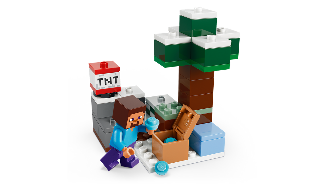לגו Minecraft® - ההרפתקה של סטיב בטייגה (21583)-5