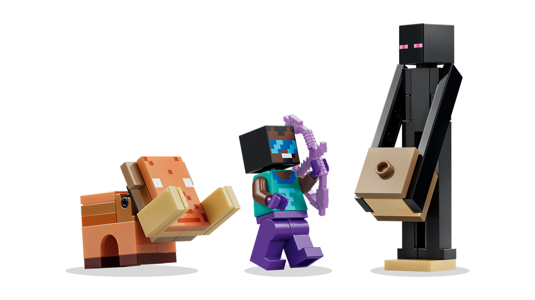 לגו Minecraft® - מסע לפורטל התחתון ולפורטל הסוף (21584)-3
