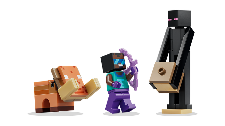 לגו Minecraft® - מסע לפורטל התחתון ולפורטל הסוף (21584)-3