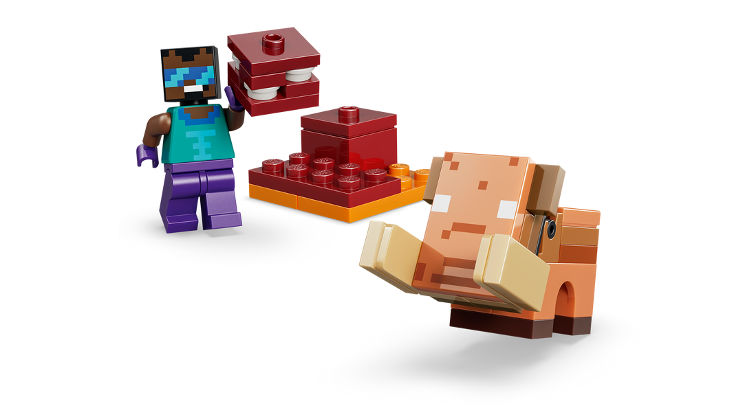 לגו Minecraft® - מסע לפורטל התחתון ולפורטל הסוף (21584)-5