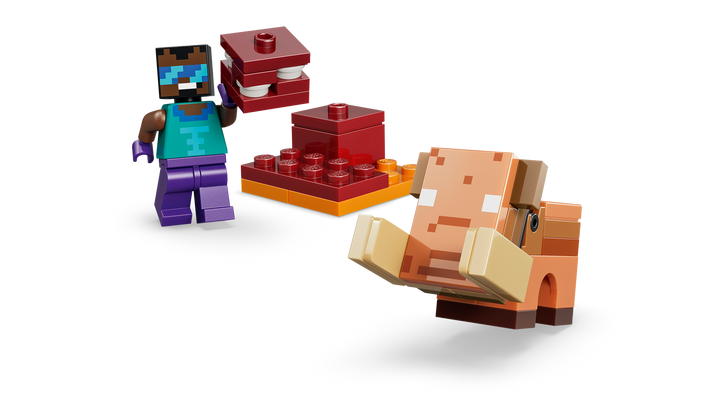 לגו Minecraft® - מסע לפורטל התחתון ולפורטל הסוף (21584)-6